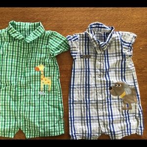 Set of 2 rompers